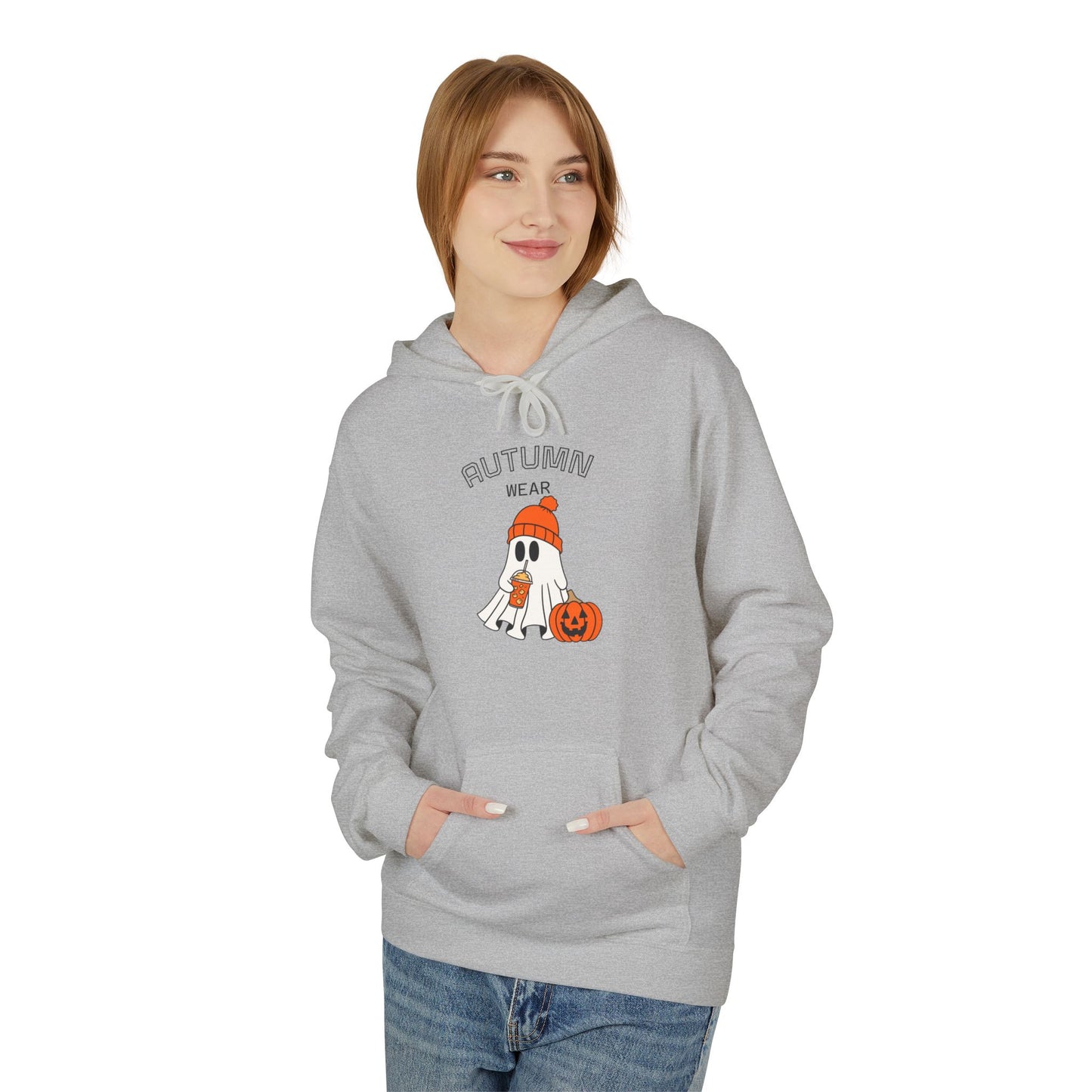 Cozy Autumnwear Ghost Hoodie