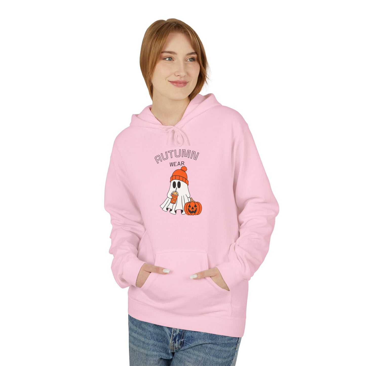 Cozy Autumnwear Ghost Hoodie