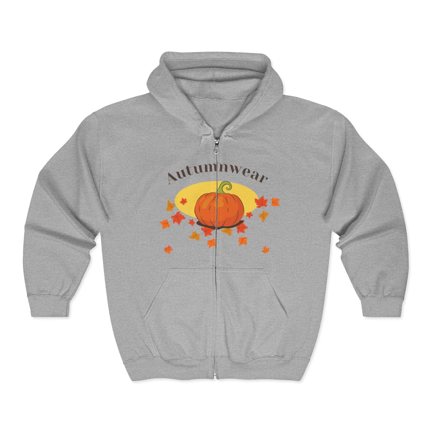 Autumnwear Classic Pumpkin Zip Hoodie
