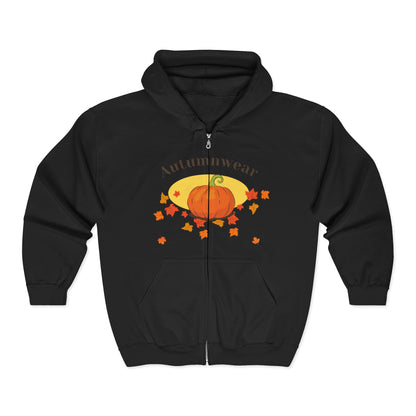 Autumnwear Classic Pumpkin Zip Hoodie