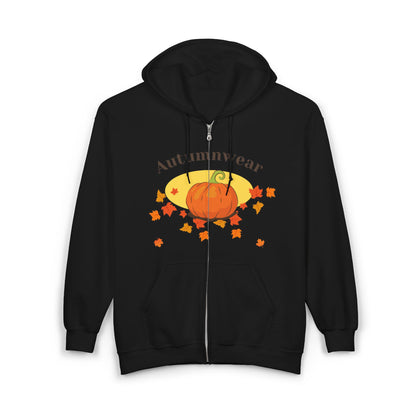 Autumnwear Classic Pumpkin Zip Hoodie
