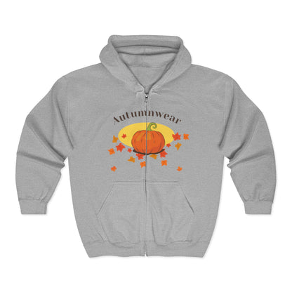 Autumnwear Classic Pumpkin Zip Hoodie